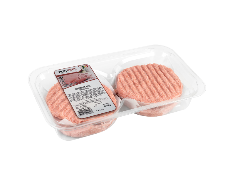 Hamburguers embalados